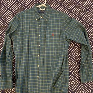 Ralph Lauren Polo Oxford Sz Large, tartan
